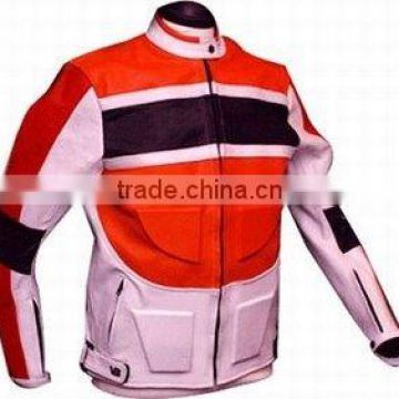 DL-1210 Leather Motorbike Jacket