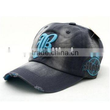 enzyme washed baseball cap