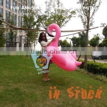 New Design PVC 1.5m Pink Inflatable Flamingo