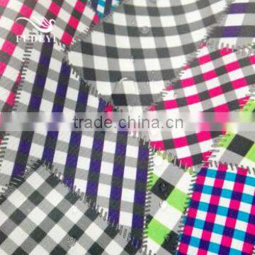 polyester oxford ristop knitting fabric wax printed fabric african bag material