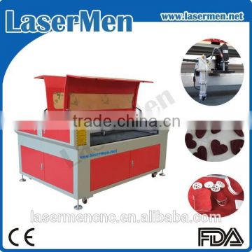 cloth fabric laser cutter machine / 100w laser cutter LM-1290