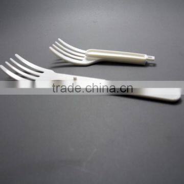 New style folding plastic tableware plastic noodles fork