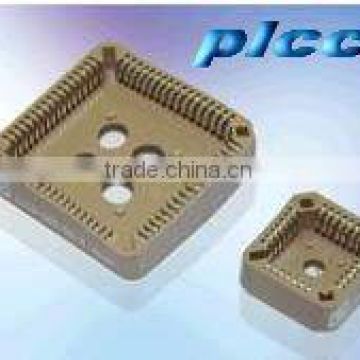 PLCC socket connector