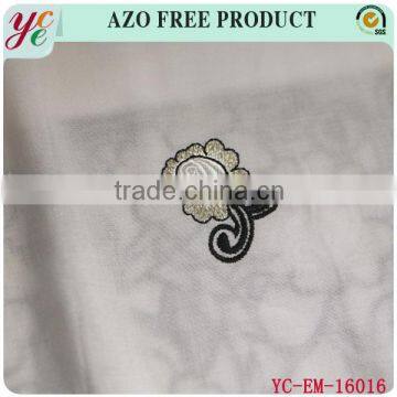 New Style Vintage Patten Rayon Fabric With Cutwork Embroidery photo-2