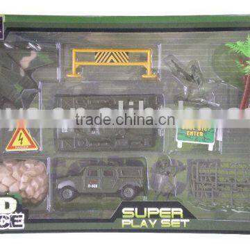 Die cast models - Super wild force play set toy with en71 7718H-3