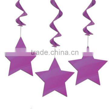 Black Sweet Cupcakes Birthday Party Hanging Foil Swirls Decorations photo-4