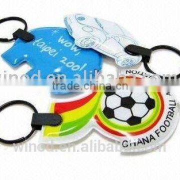 Promotional items to give away custom led keychain lighting