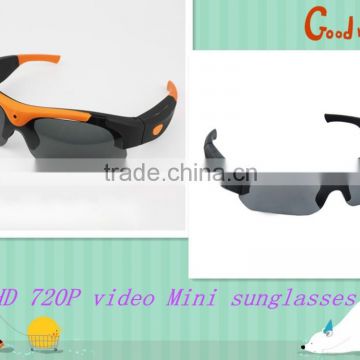 Fashion and cool camera Full HD 720P video sunglasses camera Mini clear glasses video dvr camera