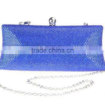 High quality crystal clutch bags new design ladies metal frame clutch bag