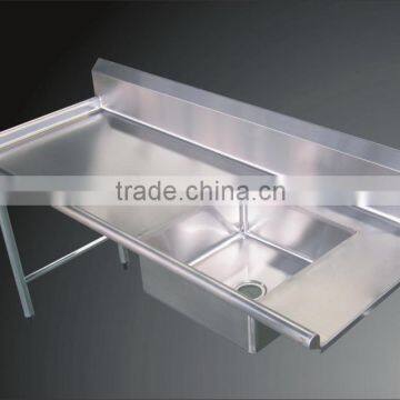 NSF Approval Stainless Steel Soiled Dish Table / Washing Table photo-4