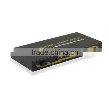 HDMI Matrix 4x2 HDMI Switcher Splitter 4x2 Version 1.4 Support 3D 4K*2K made in China