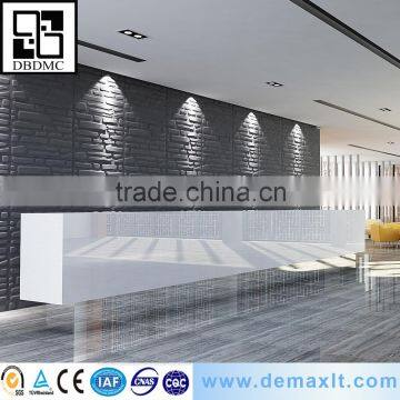 ISO9001 quality insurance material decorative easy install wall paper 3d