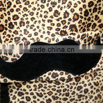 Fashion New Free Shipping European and American Style Women Backpacks Lovely Beard Vintage Leopard Bag PU Leather Backpack