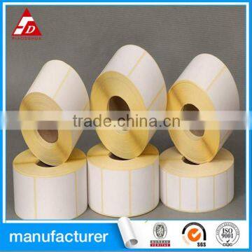 high quality semi gloss paper with yellow glasssin relese paper by manufacture