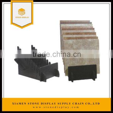 marble and granite tiles display racks/quartz stone display racks for showroom