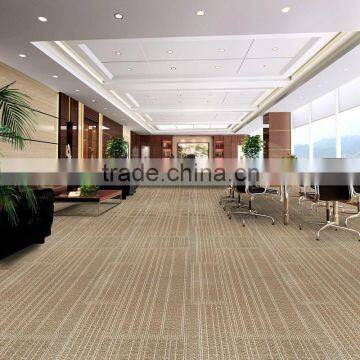 Machine made Nylon carpet tiles for commercial office use