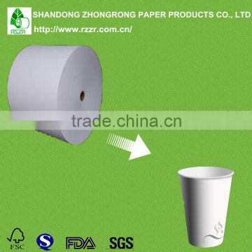 single side pe coated paper cup paper in stock