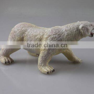 Recur Excellent Animal Toys Plastic Wild Animal Toys 3D Polar Bear photo-3