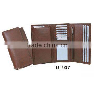 genuine leather wallet Women's wallet