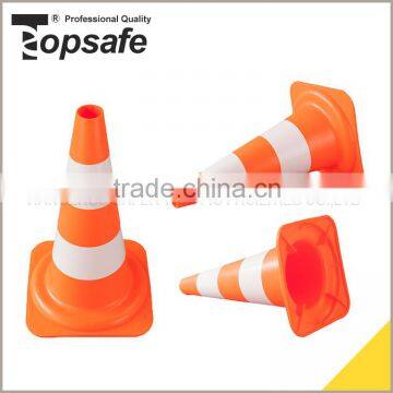 Standard Rubber PVC 28*28CM Base Small Road Cones