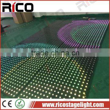 Nightclubs Party dj IP65 8*8 Pixels Interactive Led Portable Dance Floor photo-4