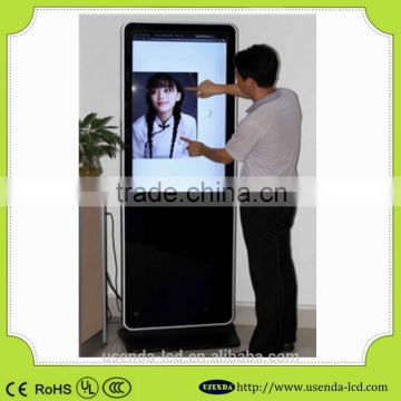 32 42 55 inch floor stand network WiFi ultra thin lcd advertising display