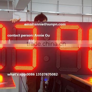 Canada LED TIME and Temperature sign outdooor