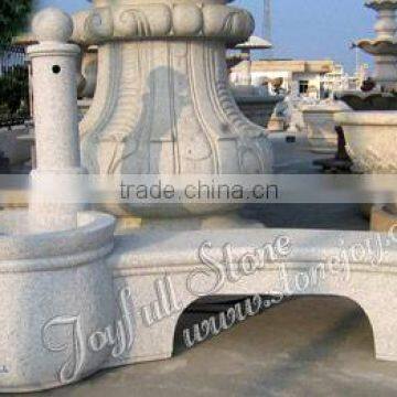 Granite Bench With Fountain