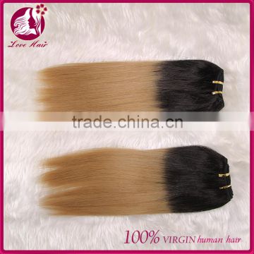 Alibaba express wholesale grade 7a virgin peruvian colored two tone human hair weave bundles overnight shipping