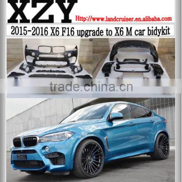 2015-2016 X6 F16 upgrade kit,upgrade to X6 M style car bidykit