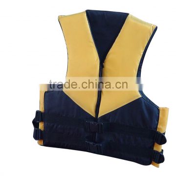 Top quality nice design neoprene nylon float jacket surfing co2 life vest