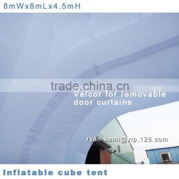 8x8x4.5mH Inflatable Cube Tent Cubic Tent Giant Inflatable Tents Advertising Inflatable Tent Outdoor Inflatable Party Tent photo-4