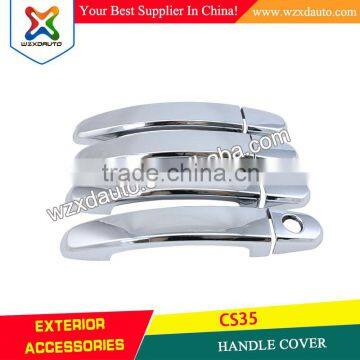 HOT 4 DOOR CHROME DOOR HANDLE HAND COVER TRIM FOR CHANGAN CHANA CS35 2013 2014 2015