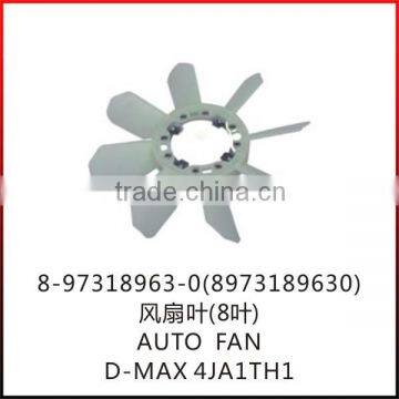 8-97318963-0 D-max 4JA1 Auto fan 8973189630