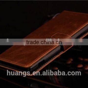 High Grade Anti-dirt Credit Card Purse Stander Leather Flip Case Cover for Sony Xperia Z3 photo-6