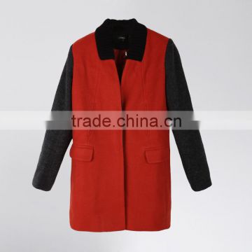 L028 Lady Softshell Winter Jacket Custom Design Long Sleeve Coat Wholesale