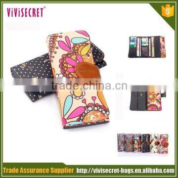 Lovely cartoon custom printed wallets wholesale fashion korean wallet