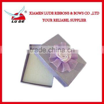 Colorful Handmade Carnation Flower Ribbon for the Mothers' Day Gift Packing photo-2