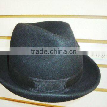 Wool felt fedora hats for men