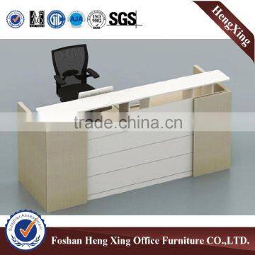 Elegant Design Melamine Board Light Colour Reception Table(HX-5DE330) photo-2