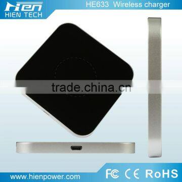 2016 New Product Qi Compatible Wireless Charger for Iphone 6 and Samsung Smart Phone photo-2