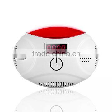 The latest 315/433MHz wireless Carbon Monoxide gas leak sensor CO detector alarm