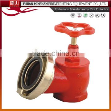 Pressure fire hydrants landing valve