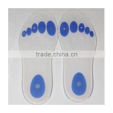 2014 Hot Selling High Quality Soft Silicone Insole Board for Shoe
