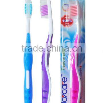 wholesale adult toothbrush with tongue cleaner