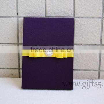 Wedding Invitation Decorative Silk Gift Boxes Made in China photo-6