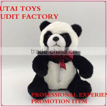 ICTI Sedex WCA SA800 supplier plush animal panda stuffed toy Promotion mascot