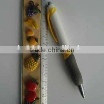 plastic ballpoint pen with logo printing for promotion