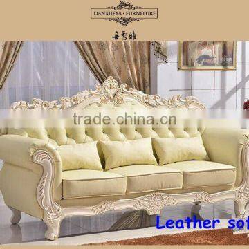 Living Room Furniture Best Quality Leather Sofa photo-2