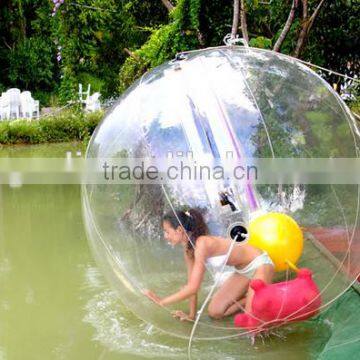 Inflatable Water Walking Ball 2 M Diameter PVC Inflatable Ball Children and Adults' Toy Playing on the Water